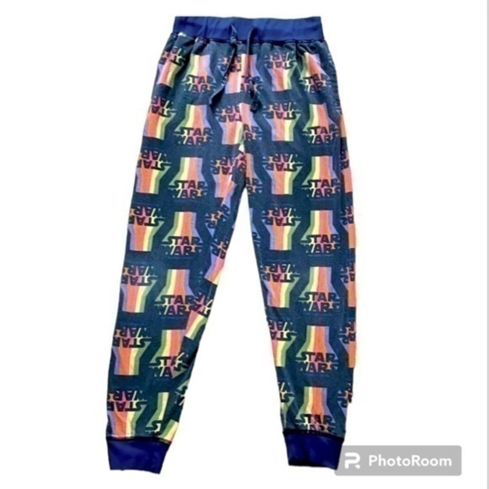 STAR WARS | Star Wars Logo Multi-Color Pajamas, Size Small